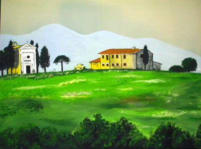 Toscanische Landschaft